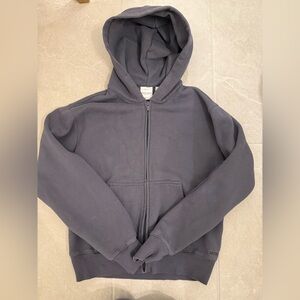 Aritzia Sweatfleece Perfect Zip-Up Hoodie
